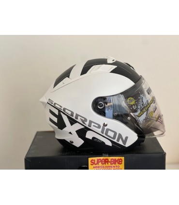 Casco jet Scorpion Exo-230 QR bianco opaco