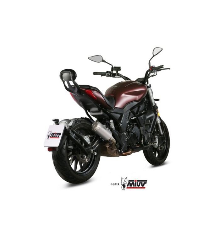 Mivv MK3 slip on Benelli 502C (2019-24)
