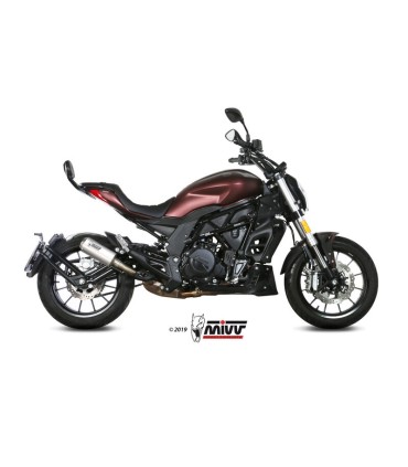 Mivv MK3 slip on Benelli 502C (2019-24)