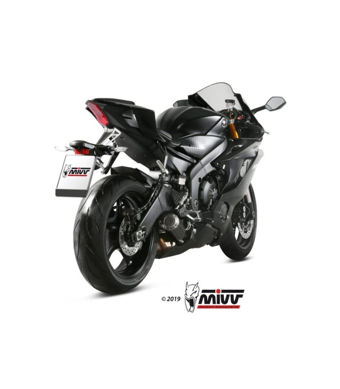 Mivv MK3 slip on Yamaha YZF R6 (2017-21)