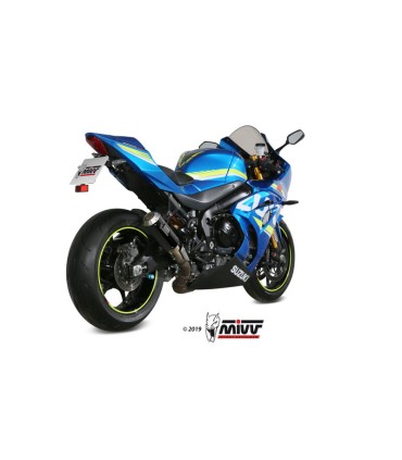Mivv MK3 slip on Suzuki GSX-R 1000 (2017-20)