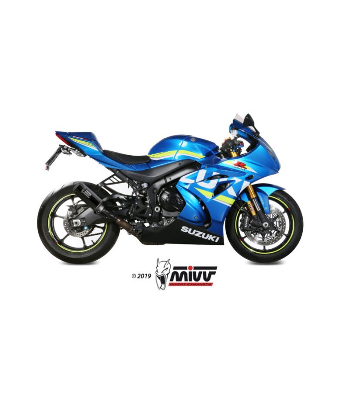 Mivv MK3 slip on Suzuki GSX-R 1000 (2017-20)