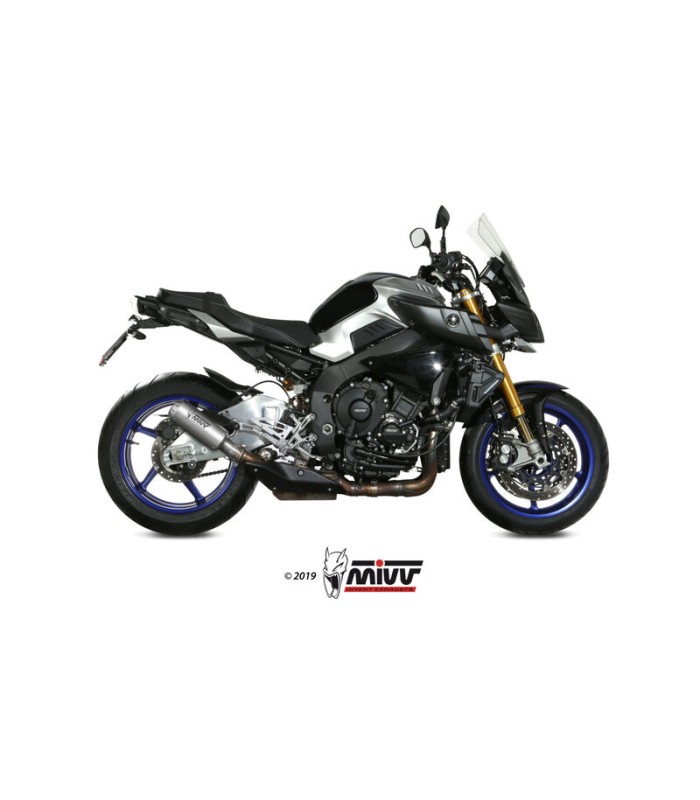 Mivv MK3 slip on Yamaha MT-10 (2016-22) inox
