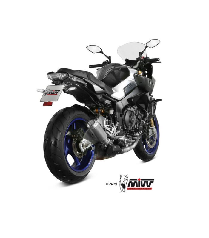 Mivv MK3 slip on Yamaha MT-10 (2016-22) inox