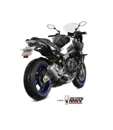 Mivv MK3 slip on Yamaha MT-10 (2016-22) inox