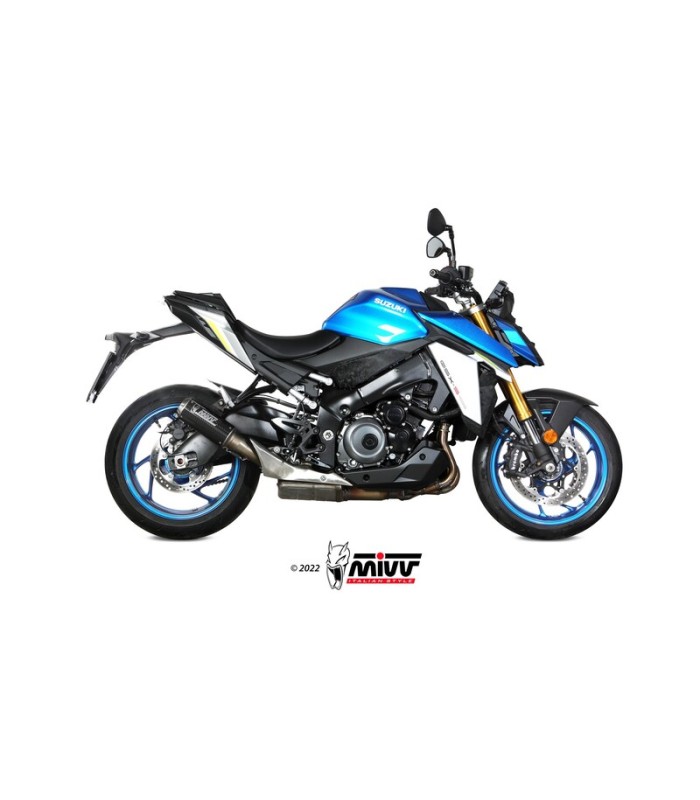 Mivv MK3 slip on Suzuki GSX-S 1000 (2021-26)