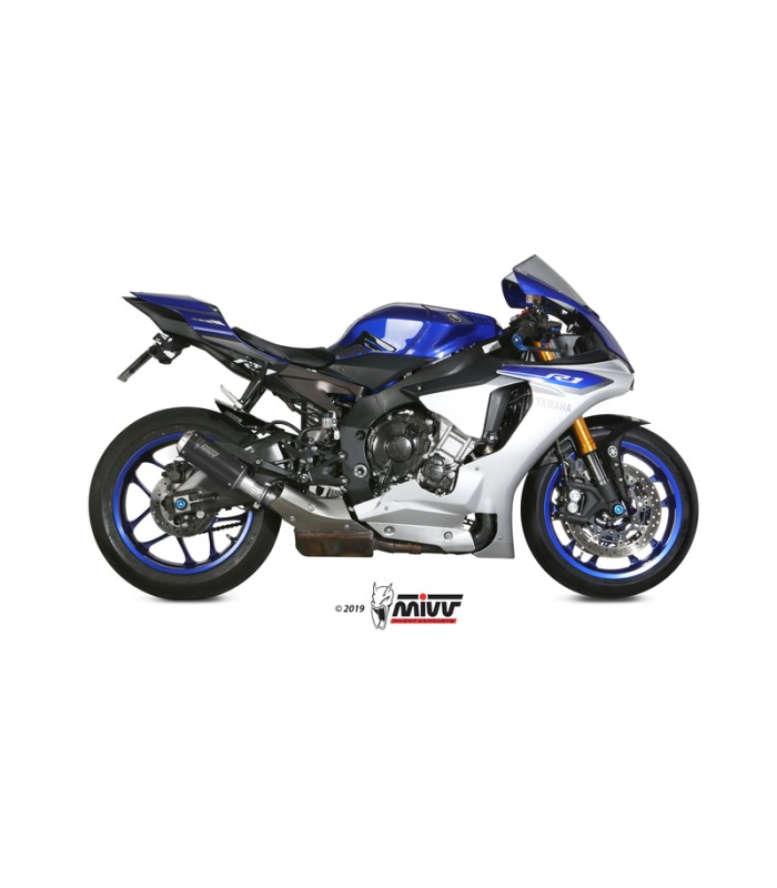 Mivv MK3 slip on Yamaha YZF R1 (2015-22)