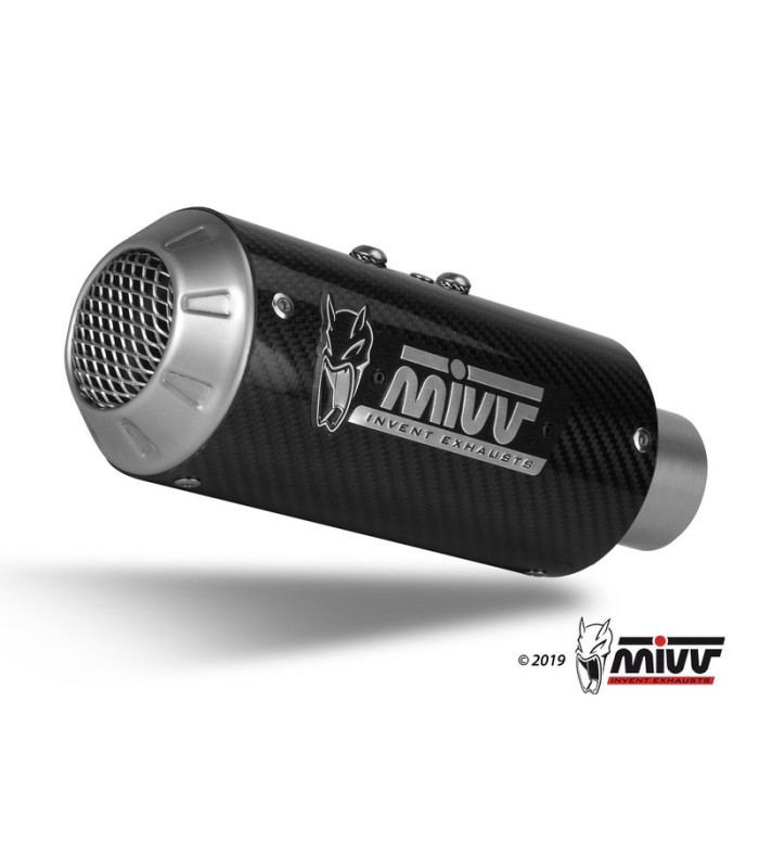 Mivv MK3 slip on Benelli 502C (2019-20) carbon