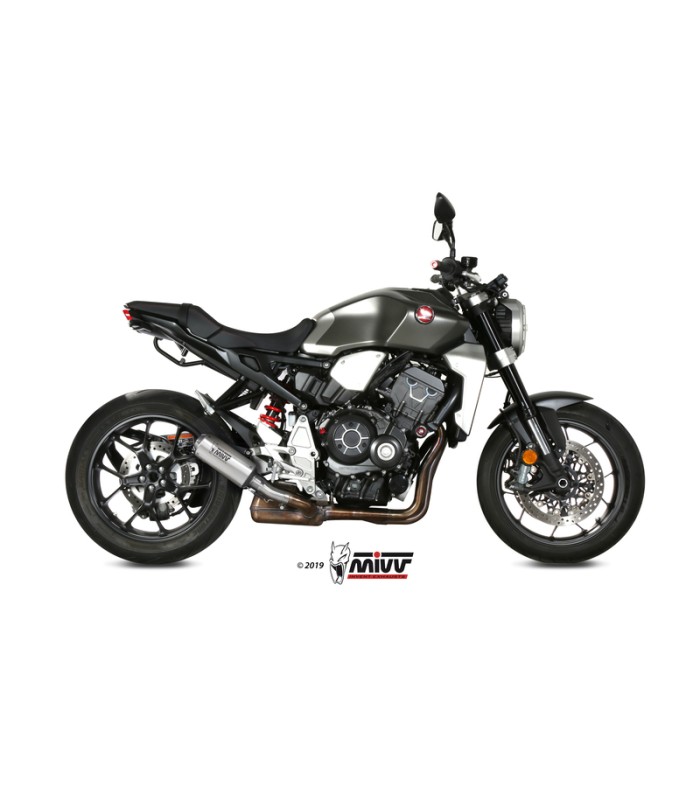 Mivv MK3 slip on Honda CB 1000 R (2018-24) inox