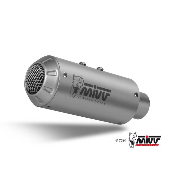 Mivv MK3 slip on KTM 125/390 Duke (2021-23) inox (non omologato)