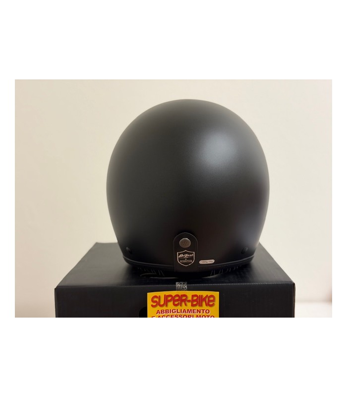 Casco jet Scorpion Belfast Evo nero perla opaco
