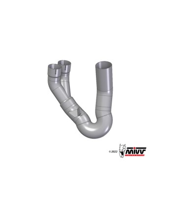 Mivv Elimina catalyseur Ducati Hypermotard 950/S (2021-24)