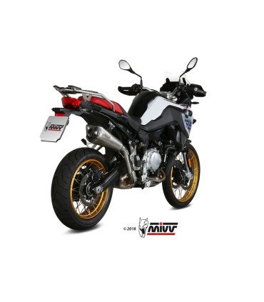 Mivv Delta Race Bmw 850 GS (2018-24) inox