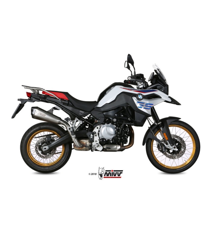 Mivv Delta Race Bmw 850 GS (2018-24) inox