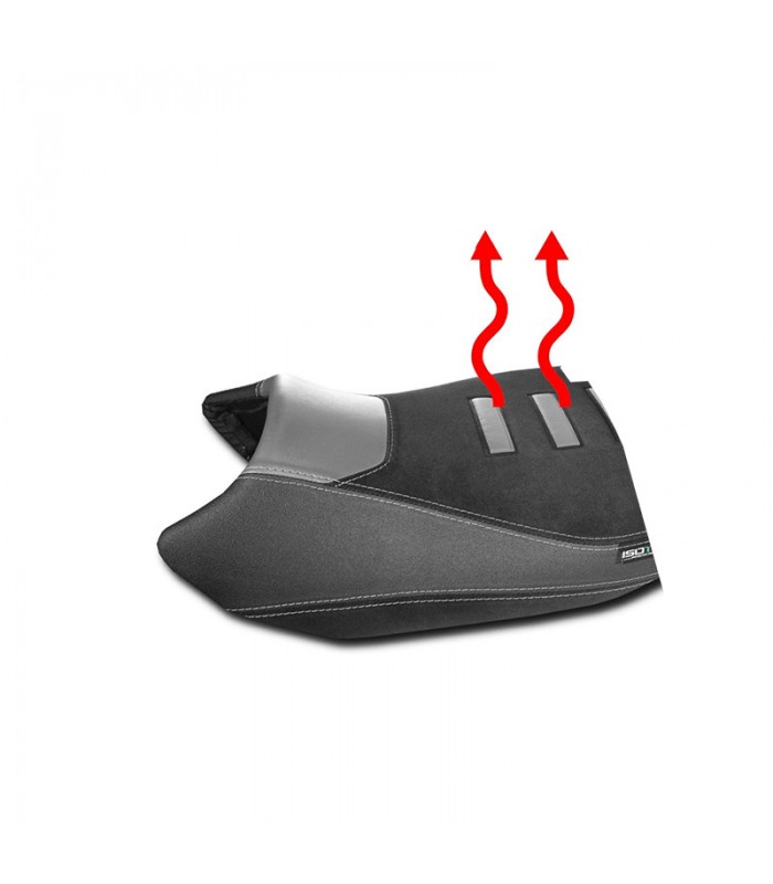Sitzbank pilot standard warm Isotta Bmw R1300GS (2023-25) schwarz