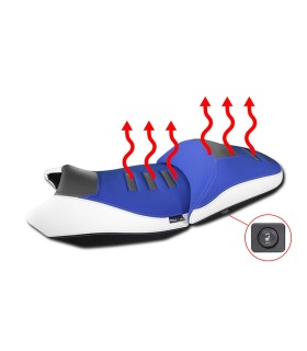 Sella standard riscaldabile Isotta Bmw R1300GS (2023-25) blu