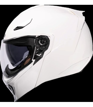 Casque modulaire Icon Threshold blanc