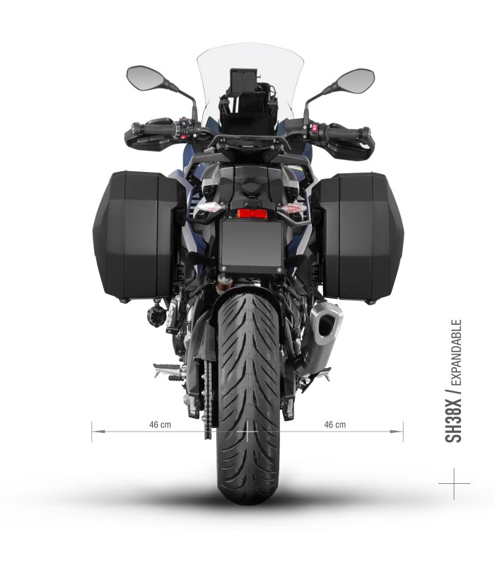 Shad kit saddlebags SH38X + 3P System Bmw S1000XR (2024-26)