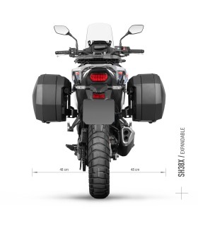 Shad kit valises SH38X + 3P System Honda Transalp 750 (2023-25)