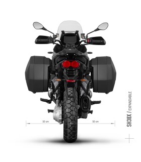 Shad kit sattentaschen SH38X + 3P System Moto Guzzi Stelvio 1000 (2024-26)