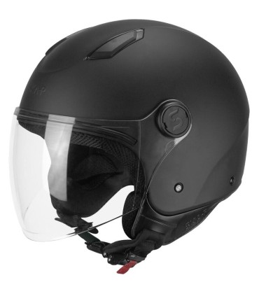 Casco jet Ska-P Luke nero opaco