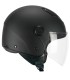 Casco jet Ska-P Luke nero opaco