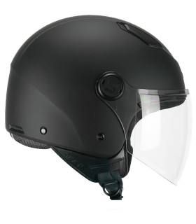 Casco jet Ska-P Luke nero opaco