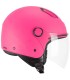 Casco jet Ska-P Luke rosa opaco