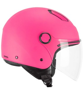 Casco jet Ska-P Luke rosa opaco