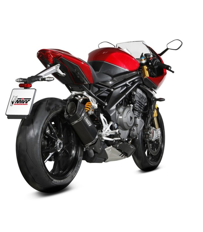 Mivv SR-1 Triumph Speed Triple 1200 RR (2021-24) schwarz