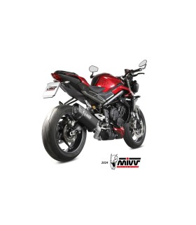Mivv SR-1 Triumph Street Triple 765 R/RS (2023-24) noir