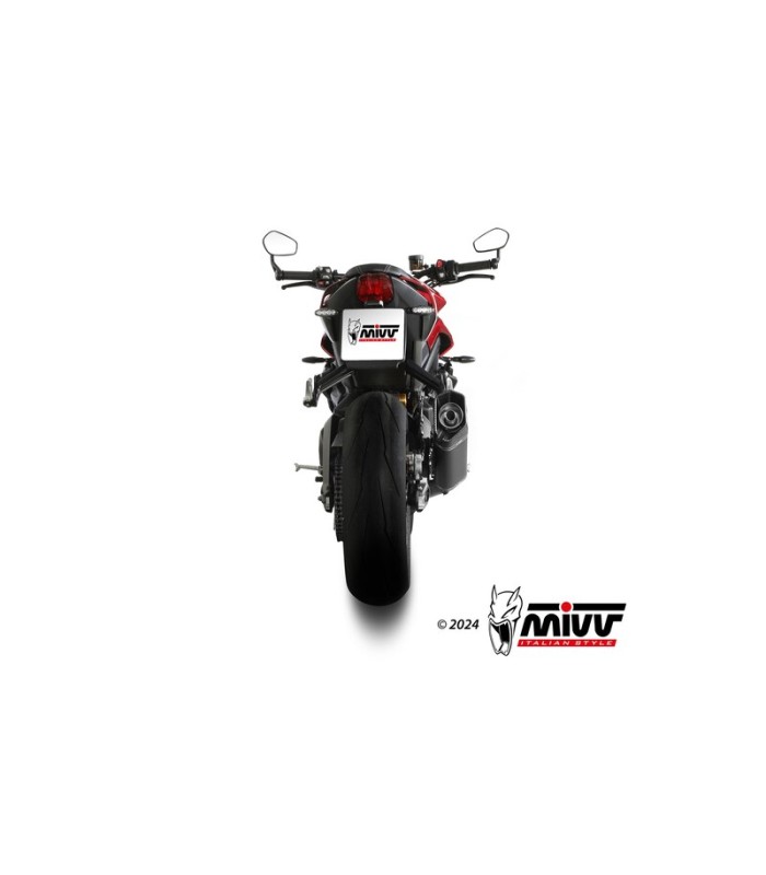 Mivv SR-1 Triumph Street Triple 765 R/RS (2023-24) noir