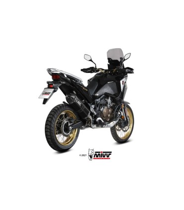 Mivv Speed Edge Steel Black Honda Africa Twin CRF 1100 L (2020-26)