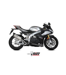 Mivv SR-1 Aprilia RSV4 (2021-24) inox