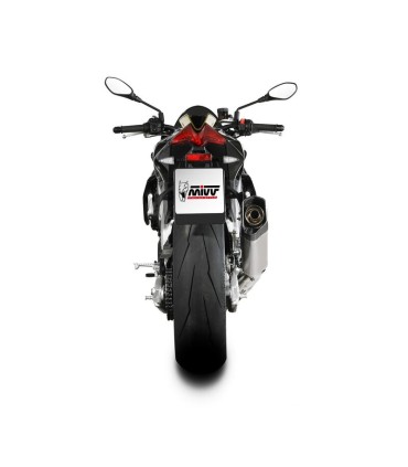 Mivv SR-1 Aprilia Tuono V4 1100 (2021-24) inox