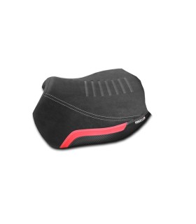Isotta Komfort-Vordersitz für Ducati Multistrada V4 (2020-26) schwarz rot