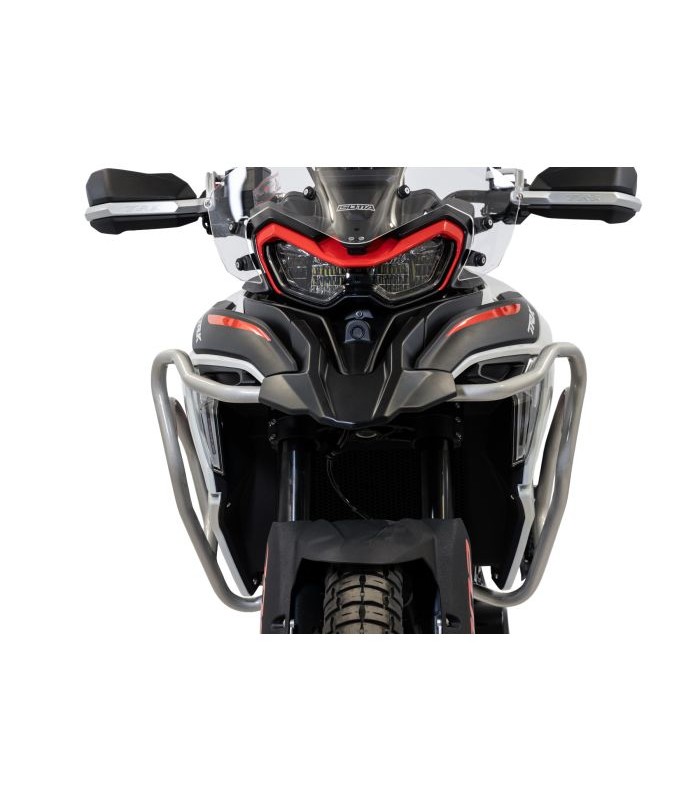 Isotta Crash Bar in Aluminium for Benelli TRK 702/X (2023-24) silver