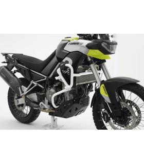 Isotta Crash Bar en Alu pour Aprilia Tuareg (2022-25) blanc