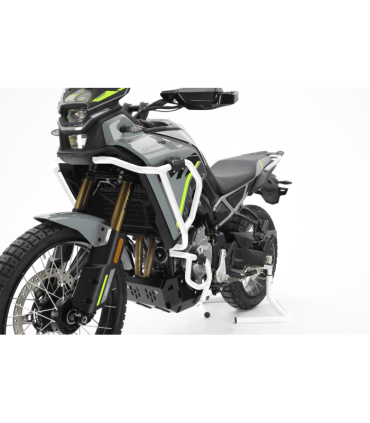 Isotta Crash Bar in Alluminio per CF Moto MT 450 (2024-25) bianco