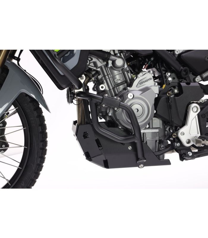 Isotta Aluminum Lower Crash Bar for CF MOTO MT 450 (24-25) black