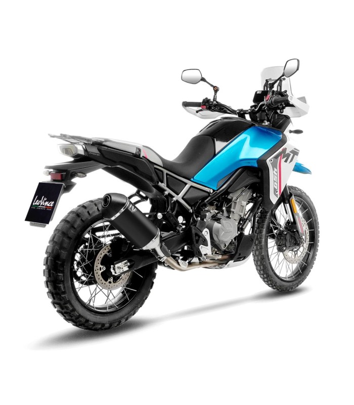 Leovince LV-14 CF Moto 450 MT (2024-25) black edition exhaust