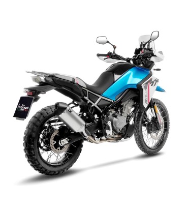 Asupuff Leovince LV-14 CF Moto 450 MT (2024-25) inox