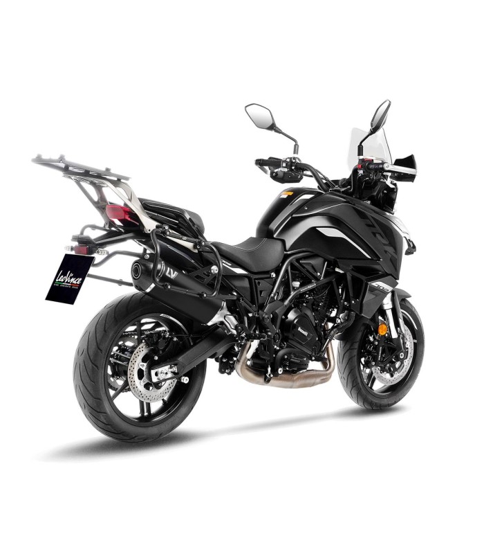 Leovince LV-14 Benelli TRK 702/702 X (2023-24) black edition exhaust