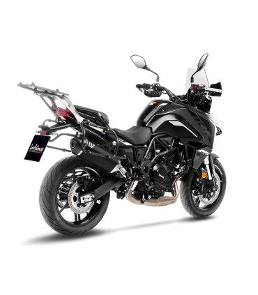 Leovince LV-14 Benelli TRK 702/702 X (2023-24) black edition exhaust