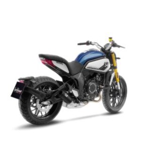 Echappement Leovince LV-10 CF Moto 700 CL-X HERITAGE/SPORT (2021-23) full noir