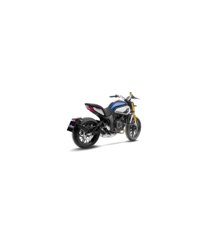 Leovince LV-10 CF Moto 700 CL-X HERITAGE/SPORT (2021-23) full black exhaust