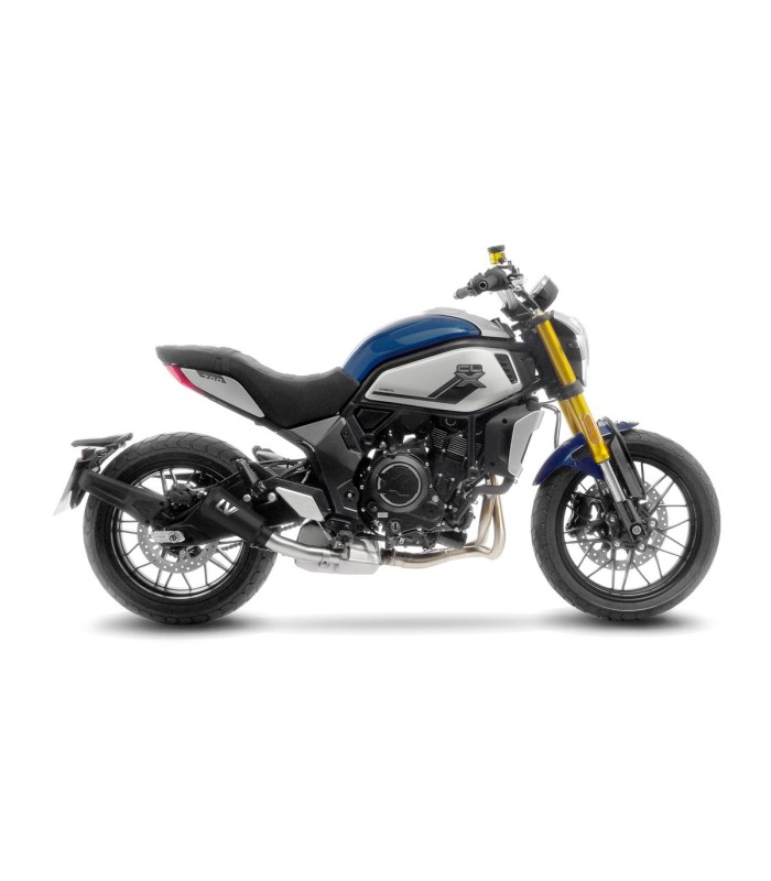 Auspuff Leovince LV-10 CF Moto 700 CL-X HERITAGE/SPORT (2021-23) full schwarz