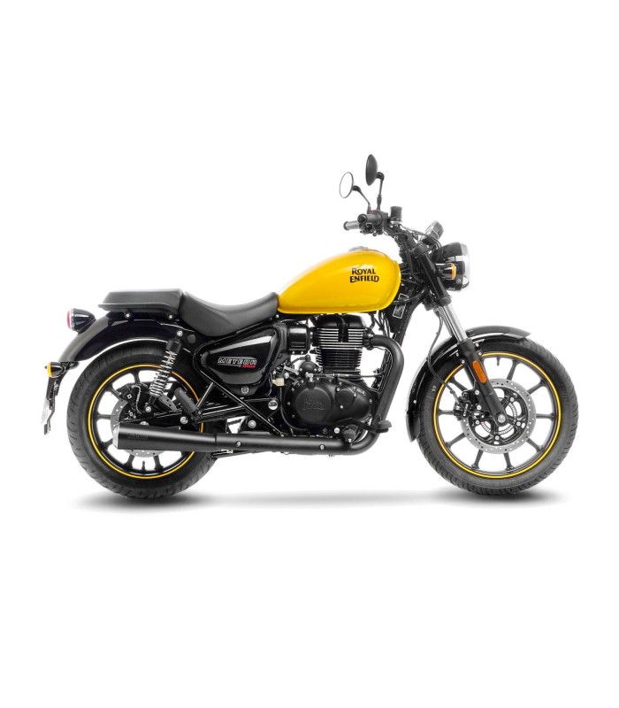 Auspuff Leovince Royal Enfield Meteor 350 (2021-24) schwarz