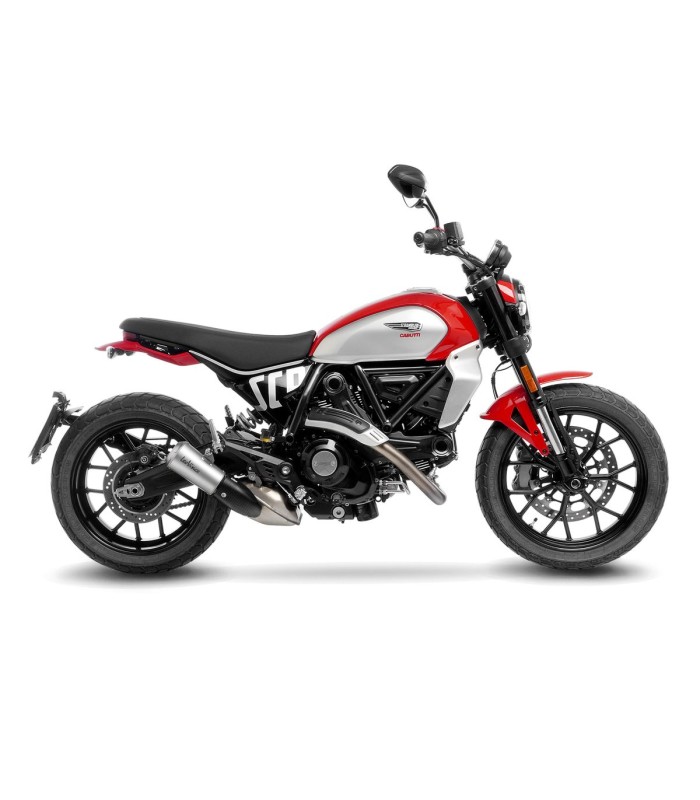 Scarico moto Leovince LV-10 Ducati Scrambler 800 Icon (2023-26) Slip-On inox
