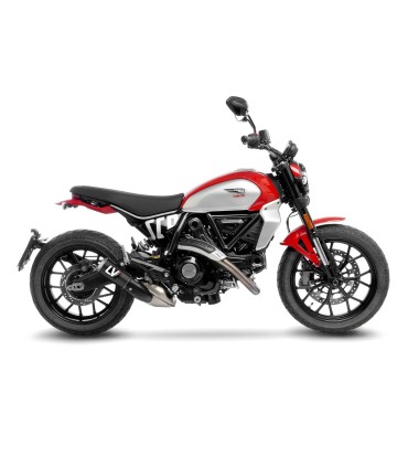 Scarico moto Leovince LV-10 Ducati Scrambler 800 Icon (2023-26) Slip-On carbon